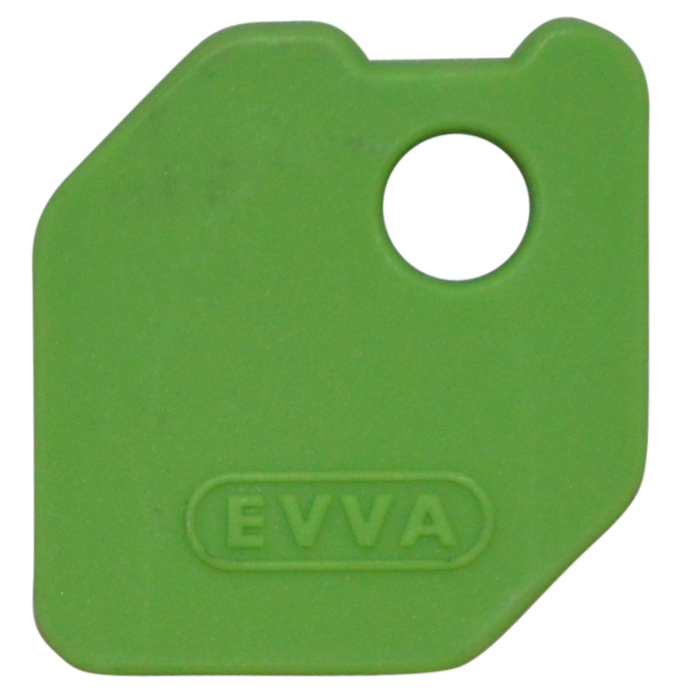 EVVA EPS Coloured Key Caps 0043522515 - Light Green
