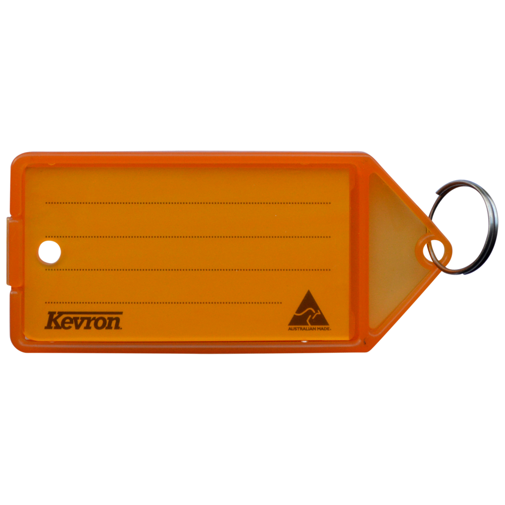 KEVRON ID35 Big Tags Bag of 12 x 12 - Orange