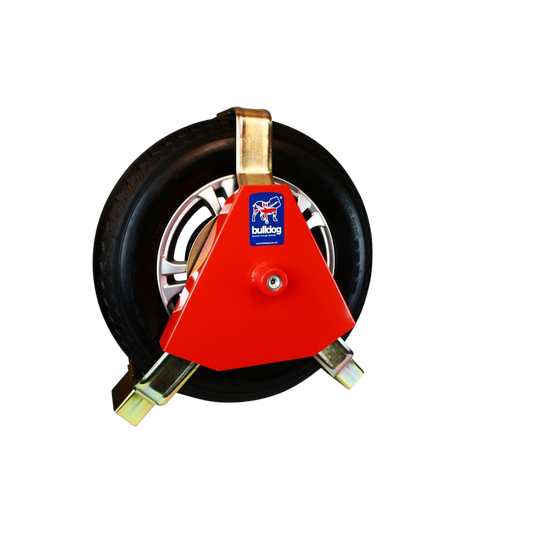 BULLDOG Centaur Heavy Duty Wheel Clamp - Adjustable Width CA500 Suits Wheel Diameter Max: 530mm Min: 460mm - Red