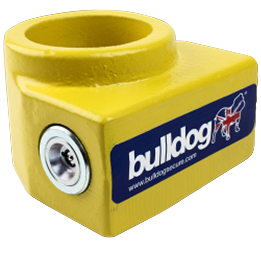 BULLDOG King Pin Lock KP100 To Suit 51mm 2in King Pins - Yellow