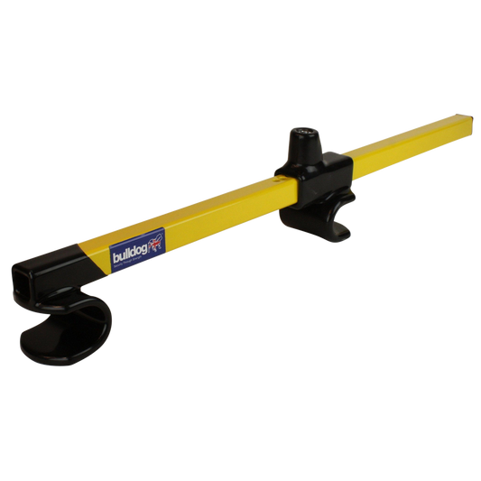 BULLDOG Steering Wheel Lock BW550 For Steering Wheel Rim Inside 285mm to 365mm - Yellow