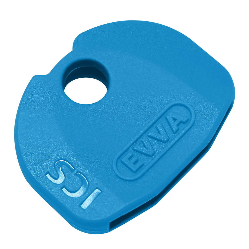 EVVA ICS Coloured Key Caps Blue 0043521926 - Azure
