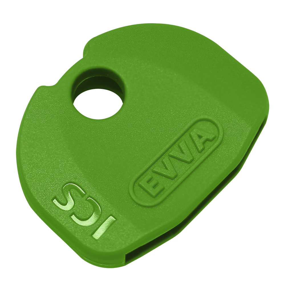 EVVA ICS Coloured Key Caps 0043521942 - Light Green