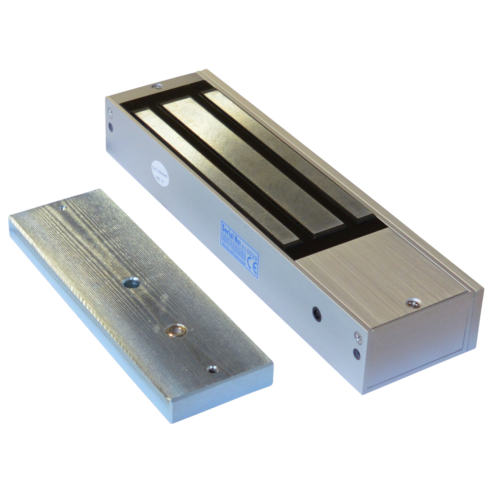 ICS Fire Rated Standard Magnet FR-A10020 Monitored - Satin Anodised Aluminium