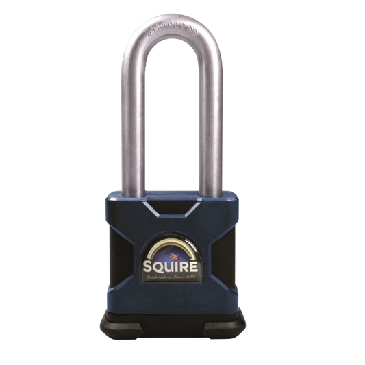 SQUIRE Stronghold Long Shackle Padlock Body Only To Take KIK-SS Insert 50mm