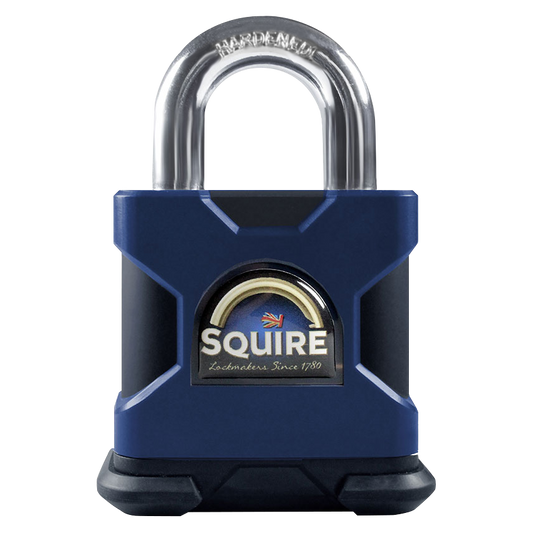 SQUIRE Stronghold Marine Open Shackle Padlock Body Only To Take KIK-SS Insert 50mm