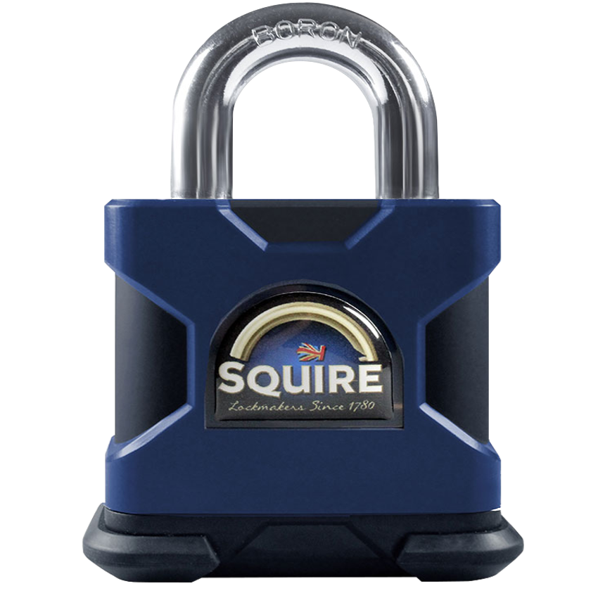 SQUIRE Stronghold Open Shackle Padlock Body Only To Take KIK-SS Insert 80mm