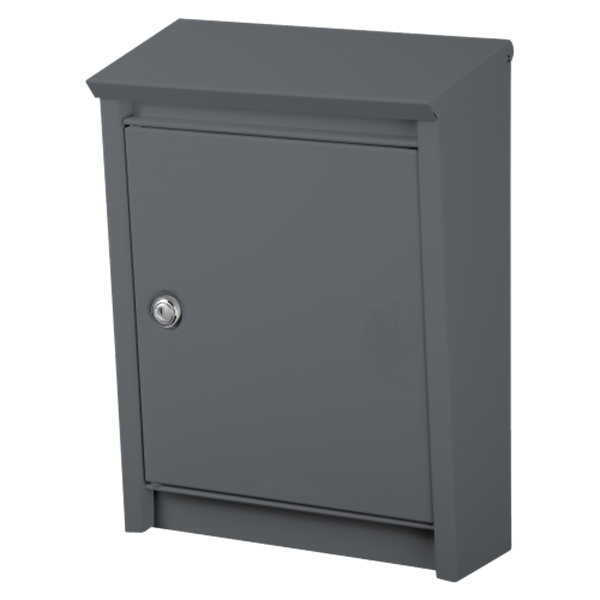 DAD Decayeux D110 Series Post Box Anthracite Grey