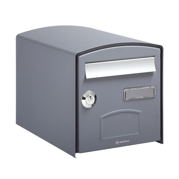 DAD Decayeux D800 Series Post Box Grey
