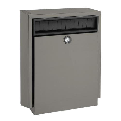 DAD Decayeux D410 Series Anti Theft Post Box Quartz Grey