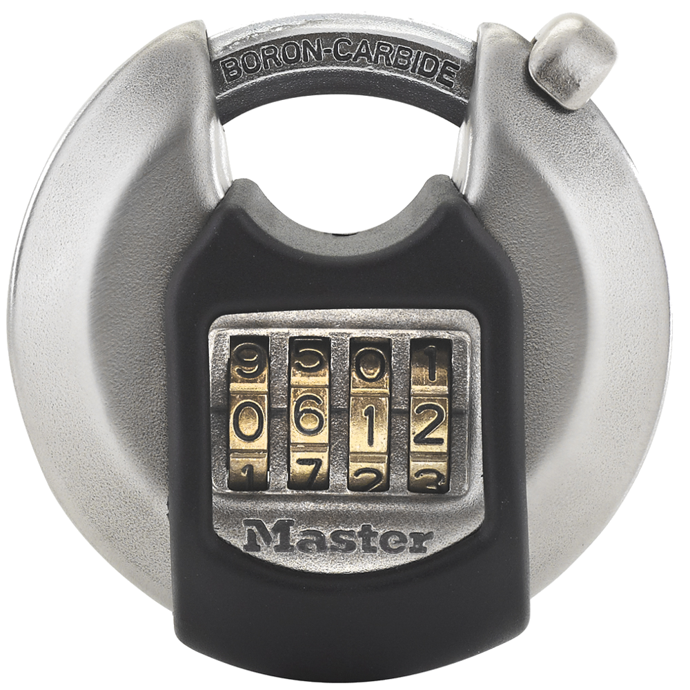 MASTER LOCK Excell Discus Combination Padlock 70mm - Silver