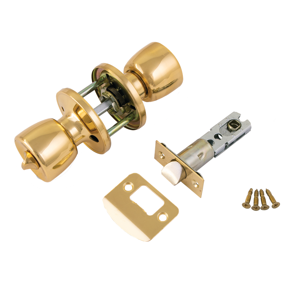 ERA 168 Privacy Knobset KD Pro - Electro Brass