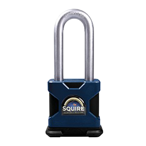 SQUIRE Stronghold Long Shackle Padlock Body Only To Take Scandinavian Oval Insert 50mm Slot