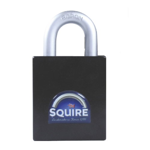 SQUIRE Stronghold Open Shackle Padlock Body Only To Take Half Euro Cylinder 55mm