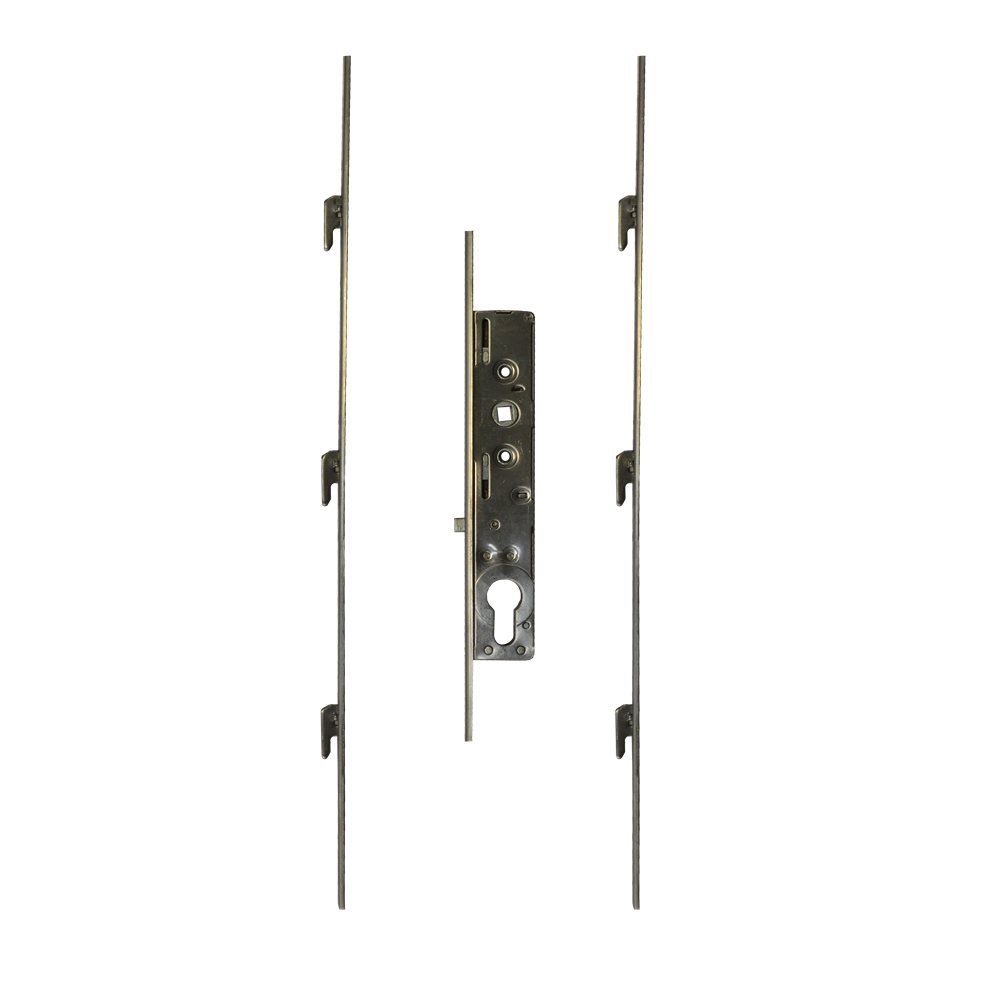 YALE 6 Hook Patio Door Lock PPL06PM - Silver