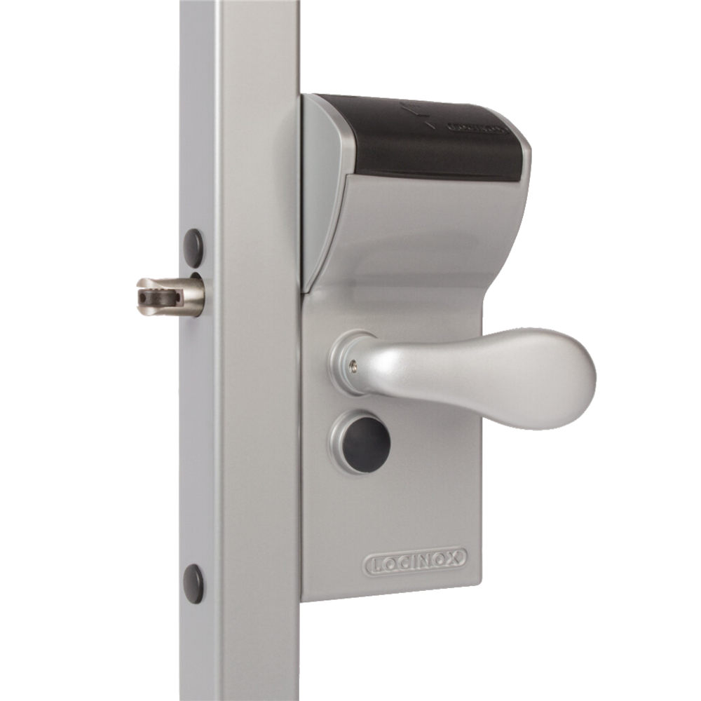 LOCINOX Free Vinci Surface Mounted Mechanical Code Gate Lock LFKQ40 X1 - Silver