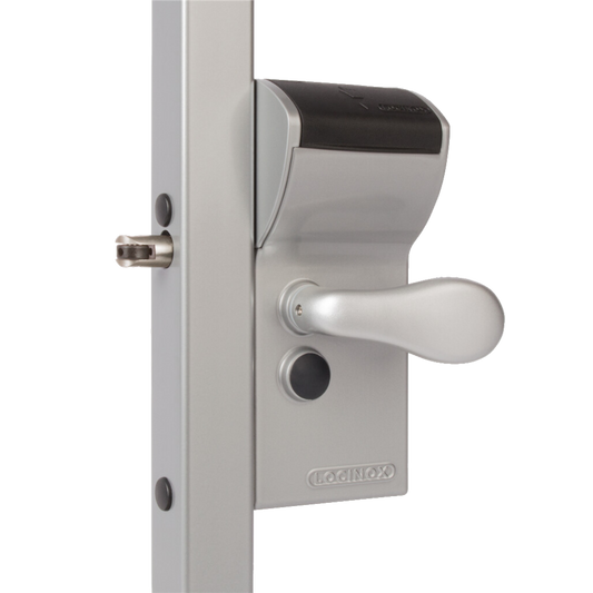 LOCINOX Free Vinci Surface Mounted Mechanical Code Gate Lock LFKQ40 X1 - Silver