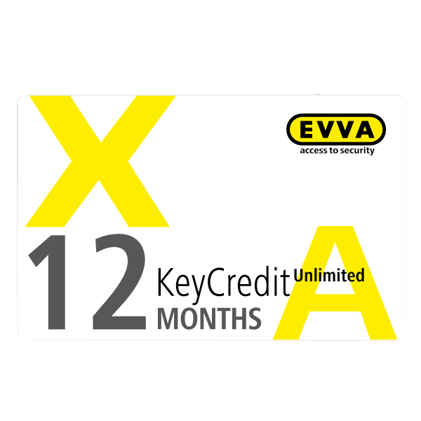 EVVA AirKey Unlimited Key Credits 12 Months - White