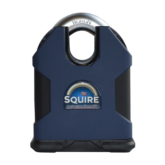 SQUIRE SS100CS Stronghold Closed Shackle Dual Cylinder Padlock Each Cylinder On A Different Key/Keyed To Differ