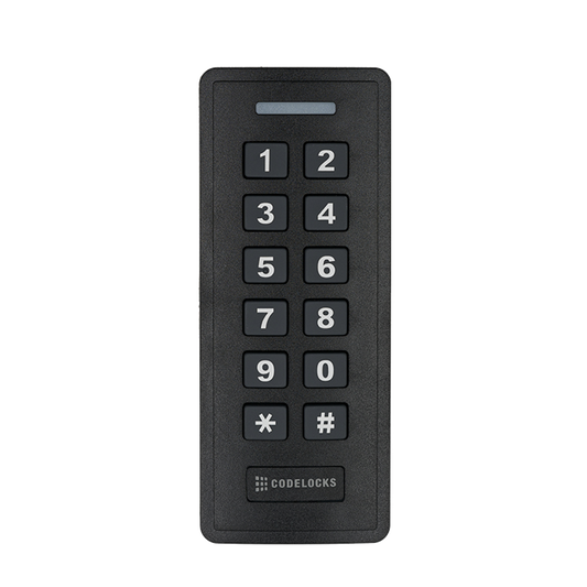 CODELOCKS A3 Dual Stand Alone Door Controller With RFID Black