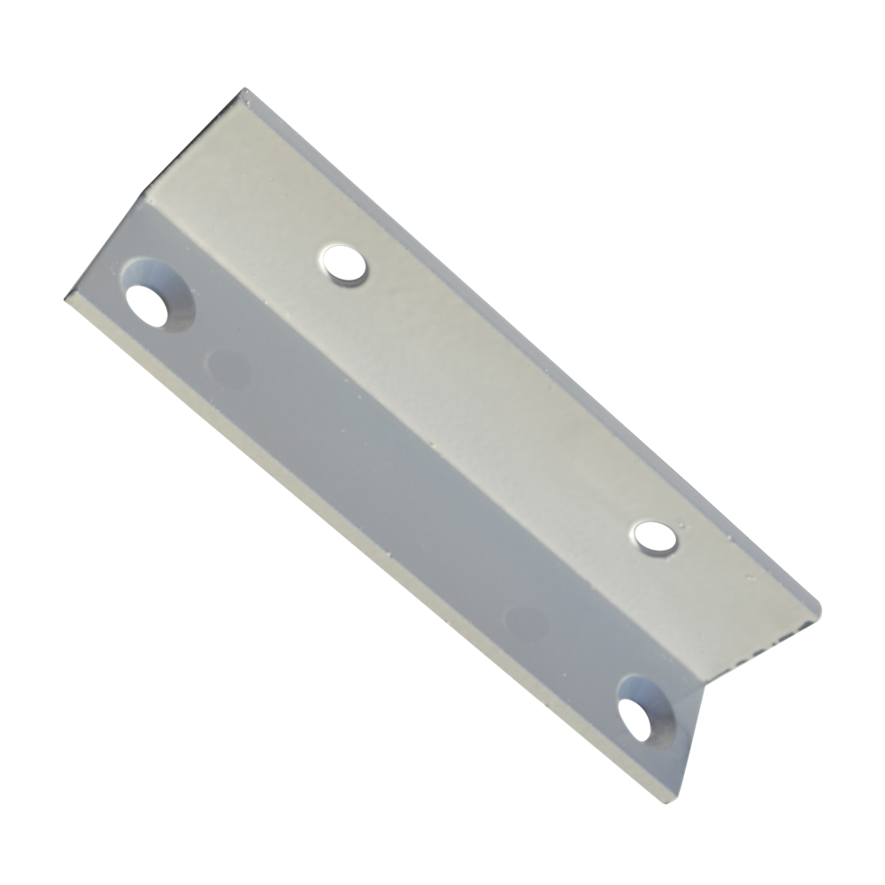 GEZE OL Line Angled Fixing Plate To Suit Timber Frames White