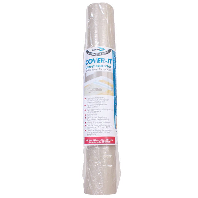 BOND IT Cover-It Carpet Protector 25m - Clear