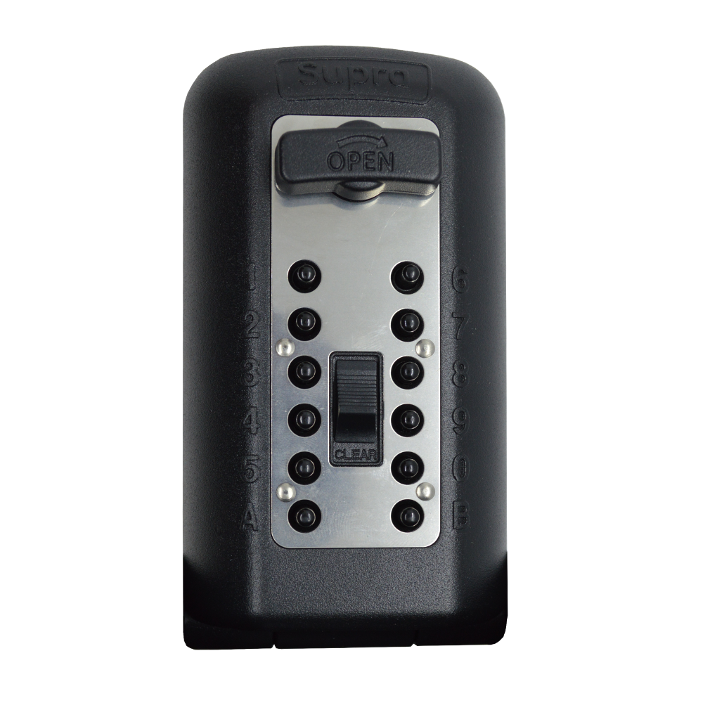 SUPRA KIDDE P500 Key Safe With Cover Without Alarm Sensor - Black