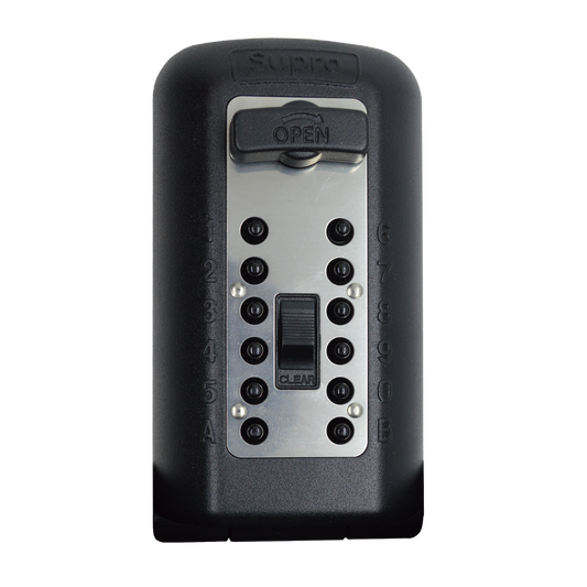 SUPRA KIDDE P500 Key Safe With Cover Without Alarm Sensor - Black