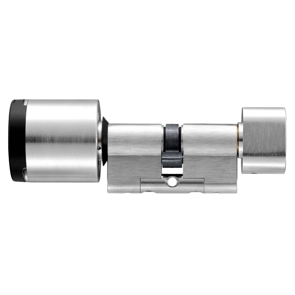 EVVA AirKey Euro Double Proximity - Turn Cylinder Sizes 62mm to 92mm - Nickel Plated