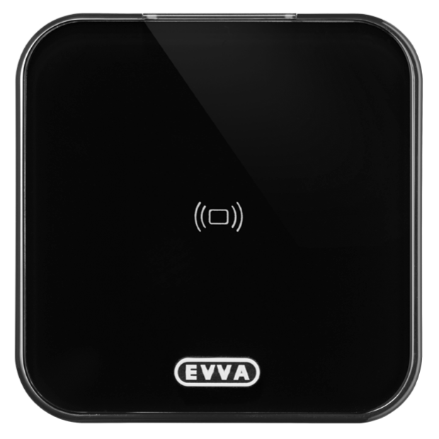 EVVA AirKey Proximity Wall Reader Flush - Black
