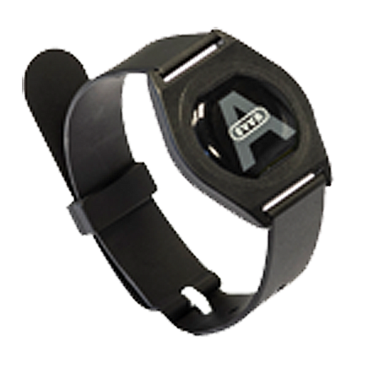 EVVA AirKey Proximity Wristband Fob Pack of 5 - Black
