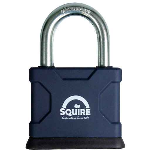 SQUIRE ATL42S & ATL52S All Terrain Rustproof Open Shackle Brass Padlock 54mm Keyed To Differ Pro