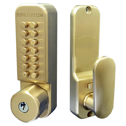 BORG LOCKS BL2701 Cu-Shield ECP Antimicrobial Easicode Pro Digital Lock With Key Override BL2701 Cu ECP - Copper