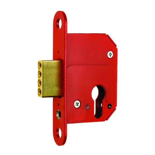 ERA 263 & 363 Fortress BS Euro Deadlock With Cylinder 64mm Keyed To Differ - Polished Chrome