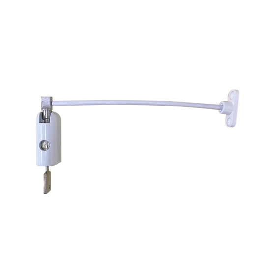 JACKLOC PRO-2 Lockable Window Restrictor - Trade Pack of 20 Pack of 20 - White