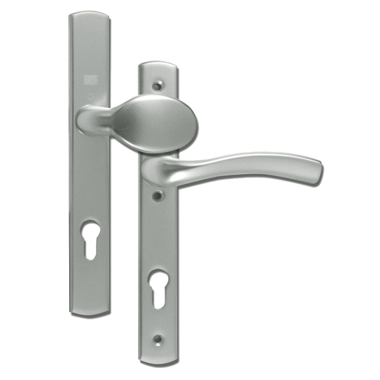 WINKHAUS Palladio XL 92 Lever Fixed Pad UPVC Furniture Left Handed - Silver