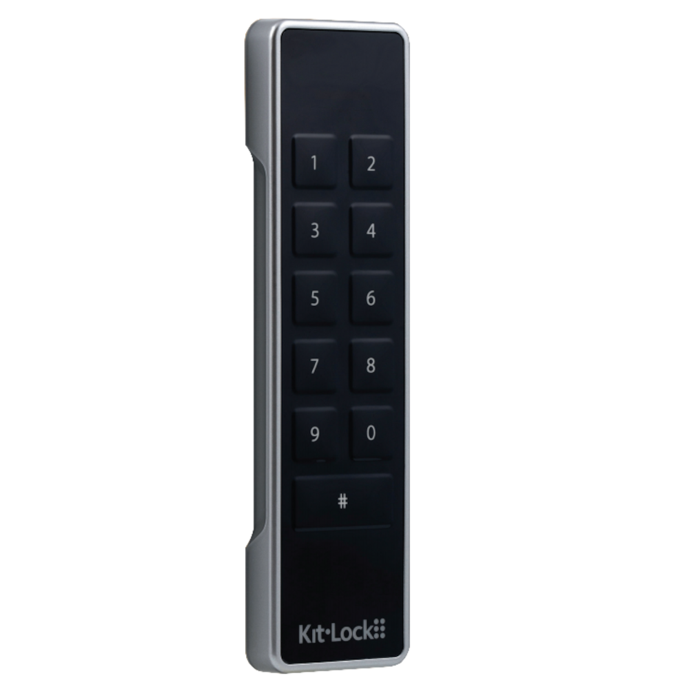 CODELOCKS KitLock KL1100 KeyPad Locker Lock With Powered Latch KL1100 - Silver