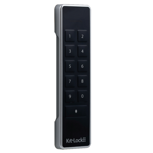 CODELOCKS KitLock KL1100 KeyPad Locker Lock With Powered Latch KL1100 - Silver