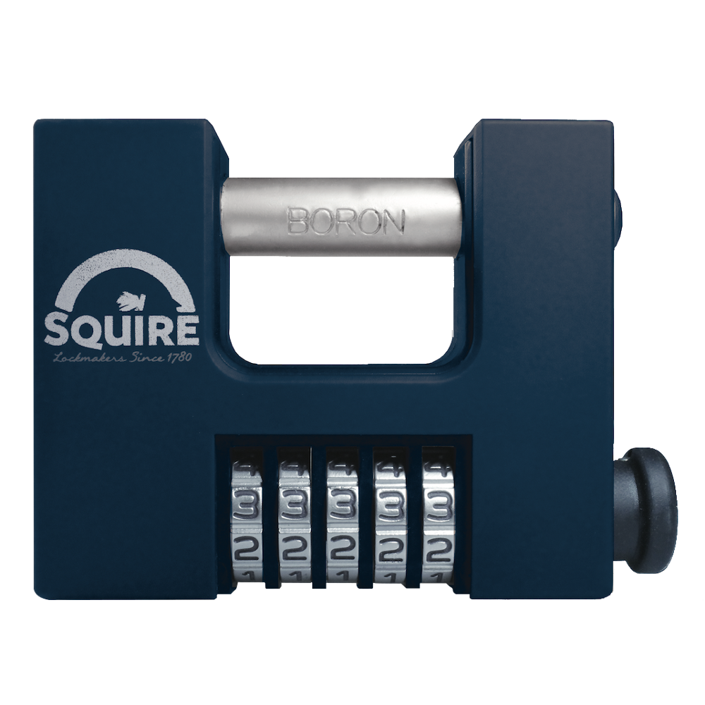 SQUIRE CBW85 85mm High Security Combination Sliding Shackle Padlock 85mm - Hardened Steel