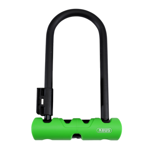 Abus Ultra Mini 410 D Lock 180mm Shackle - Green