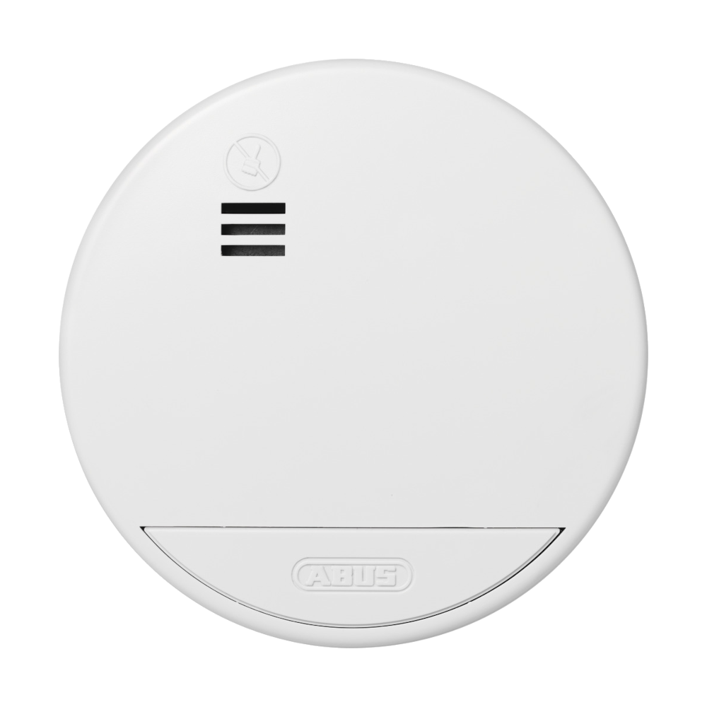 ABUS RWM90 Battery Powered Smoke Alarm 89520 - White