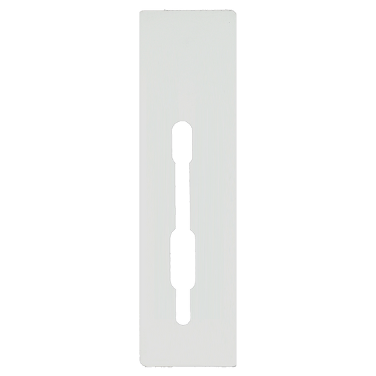 SASHSTOP Torchguard Door Handle Protector 30 45 Backset 300mm x 75mm Short Below/Below 223601 - White