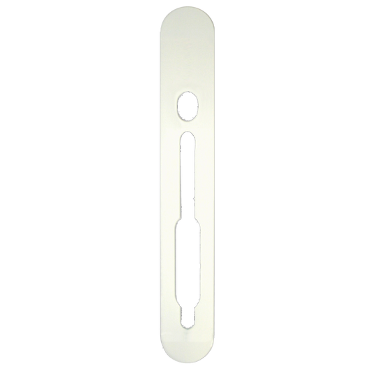 SASHSTOP Torchguard Door Handle Protector Discreet Mini 237mm x 40mm Mini Below/Below 224401 - White