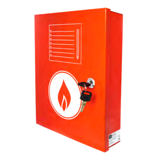HAYDON MARKETING A4 Fire Safety Document Box 314mm x 250mm x 68mm HAY-DOCBOXFR - Red