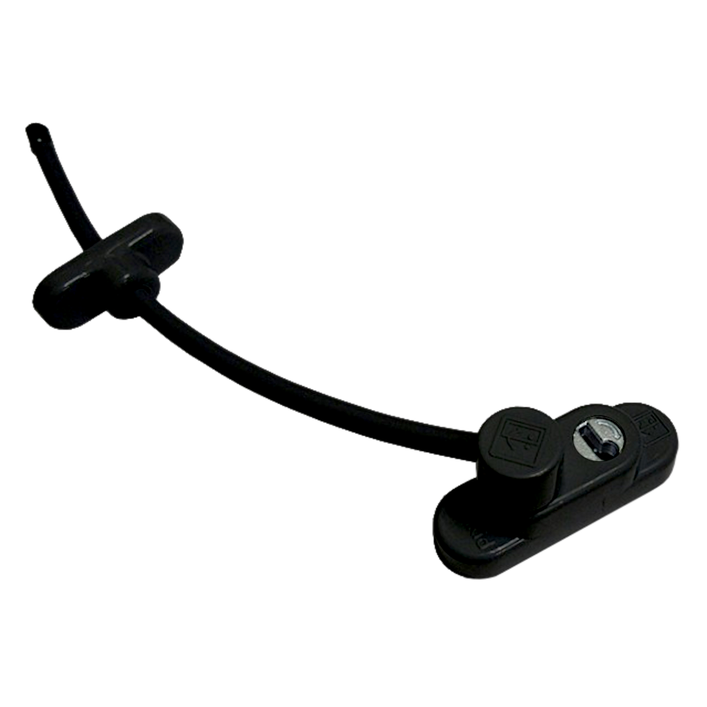 PENKID WSR200 Ventilation Window Restrictor P9005 - Black