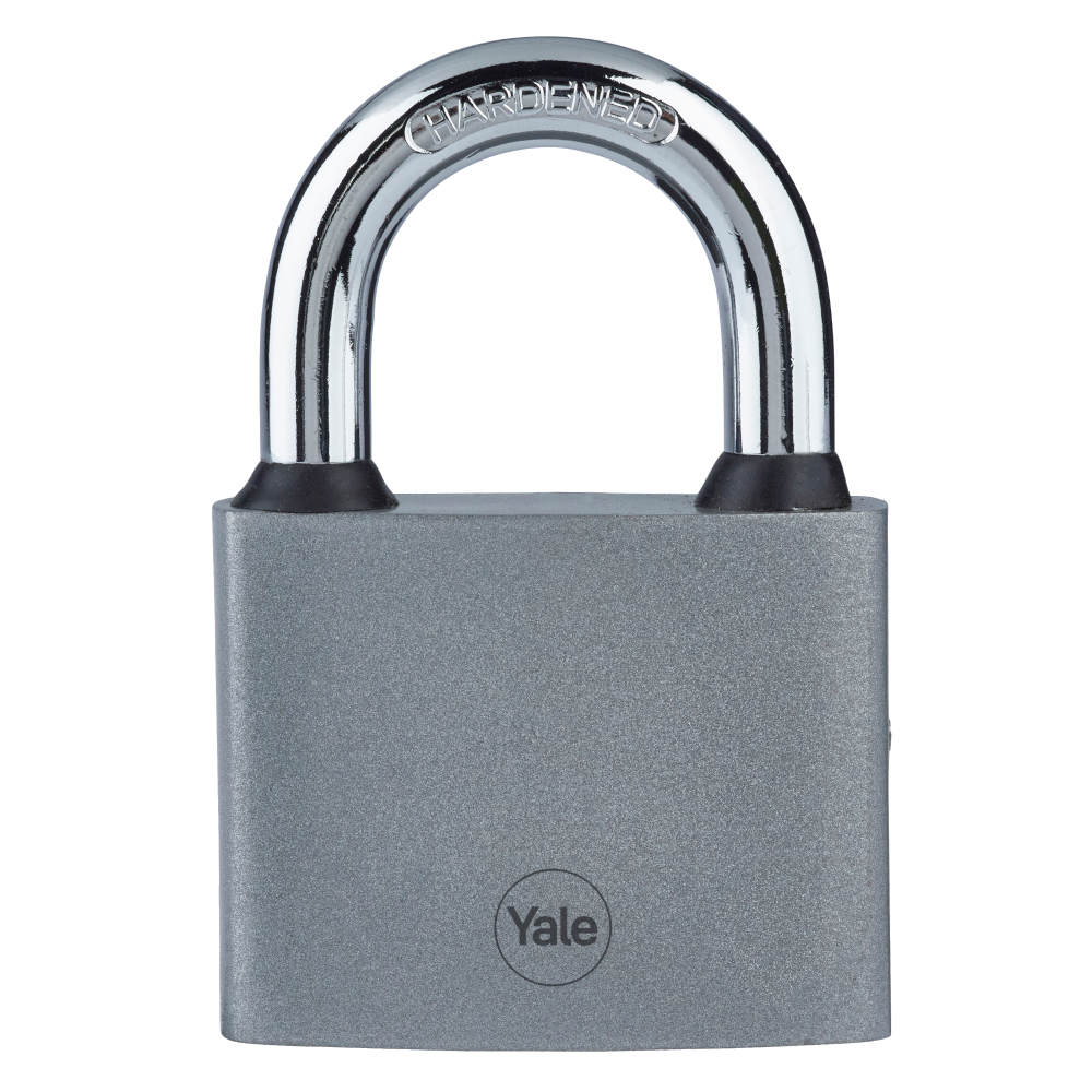 YALE Y111S Series Cast Iron Open Shackle Padlock 60mm Y111S/60/132/1 - Silver