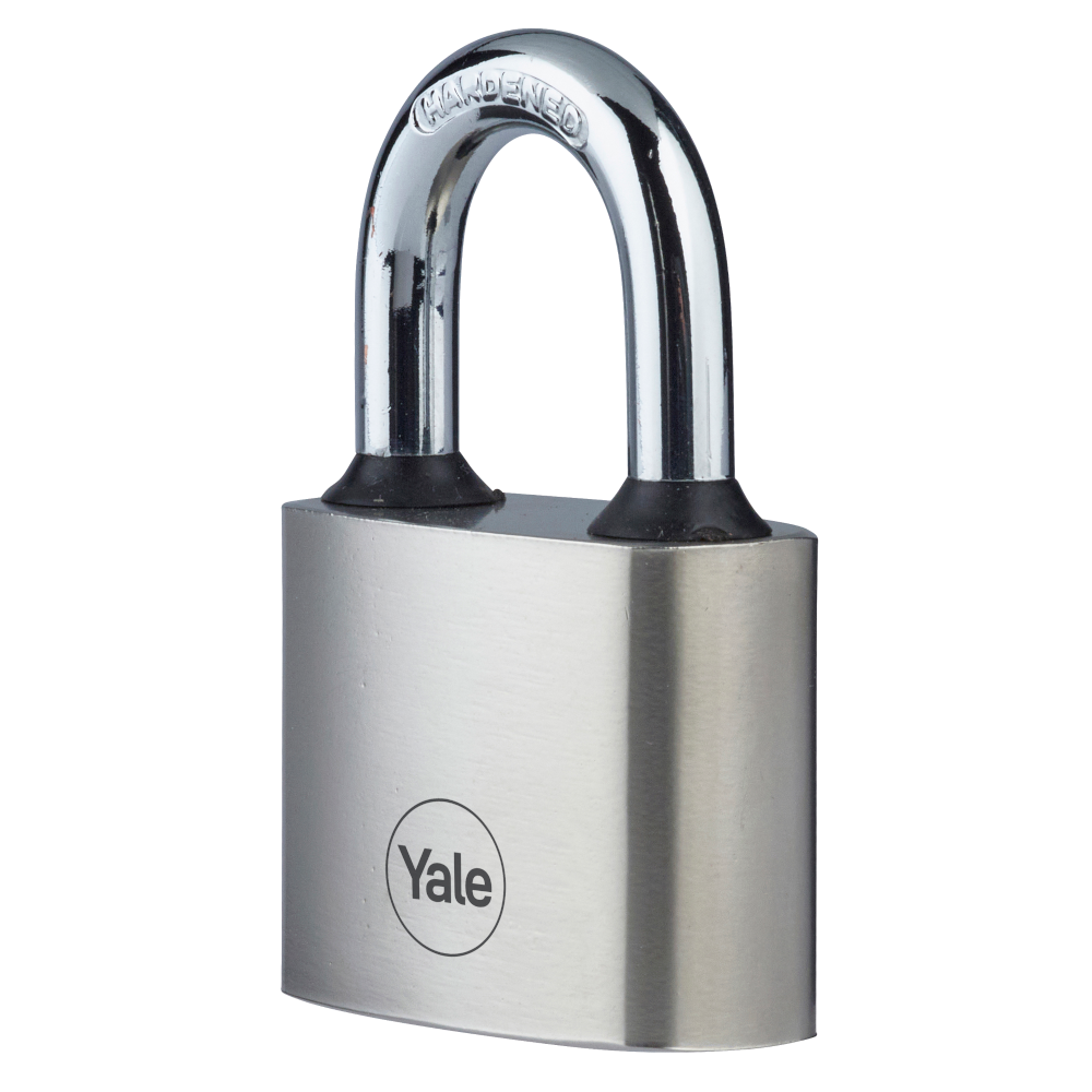 YALE Y112 Series Disc Tumbler Open Shackle Cast Iron Padlock 40mm Y112/40/124/1 - Silver