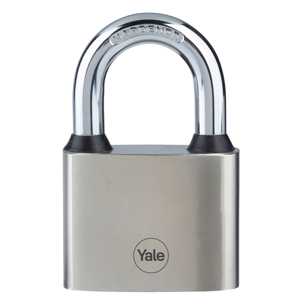 YALE Y112 Series Disc Tumbler Open Shackle Cast Iron Padlock 60mm Y112/60/132/1 - Silver