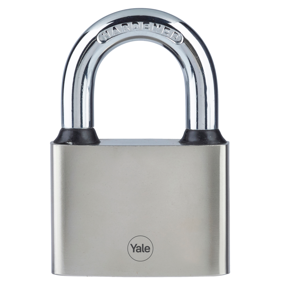 YALE Y112 Series Disc Tumbler Open Shackle Cast Iron Padlock 70mm Y112/70/137/1 - Silver