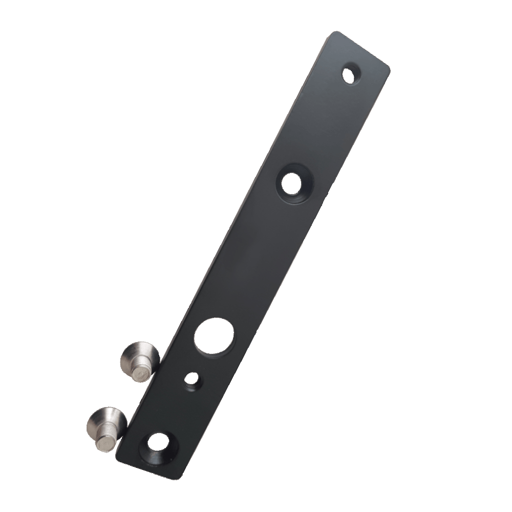 BORG LOCKS S331 140mm Adaptor Plate to Suit BL3030 & BL3080 140mm Fixing Centres - Black (Marine Grade Pro)